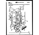 Gibson RS22F8WV1B cabinet parts diagram