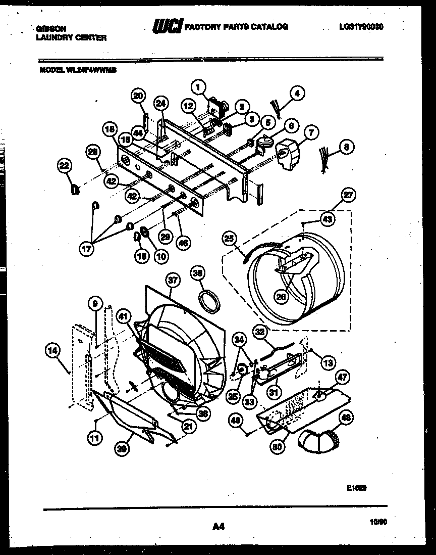 CONTROL, SEAL AND DRUM ASSEMBLY