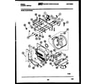 Gibson WL24F4WWMB control, seal and drum assembly diagram