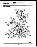 Blower, idler arm clutch and motor parts