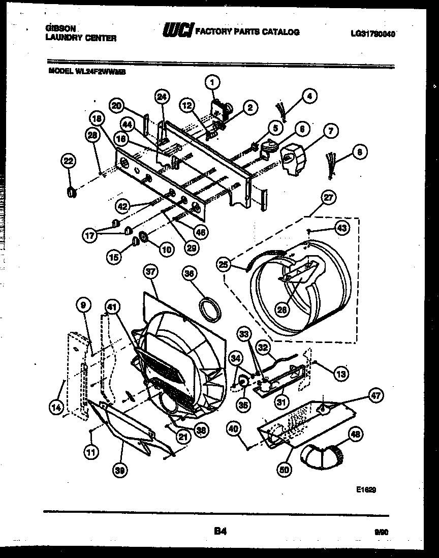 CONTROL, SEAL AND DRUM ASSEMBLY