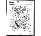 Gibson WL24F2WWMB control, seal and drum assembly diagram
