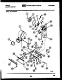 Blower, idler arm clutch and motor parts