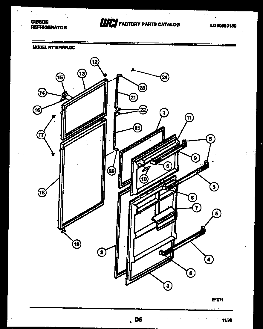 Door parts