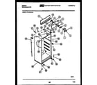 Gibson RT19F8WU3C cabinet parts diagram