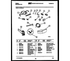 Gibson RT19F8WU3C ice maker installation parts diagram