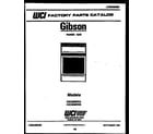 Gibson CGC3M2WXB cover page diagram