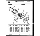 Gibson CGC3M2WXB broiler drawer parts diagram