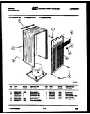 Cabinet and control parts