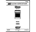Gibson CGC3M4WXB cover page diagram