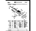 Gibson CGC3M4WXA broiler drawer parts diagram