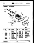 Broiler drawer parts