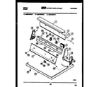 Gibson DG27T3WVFX console and control parts diagram