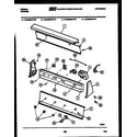 Gibson WA28F2WTFC console and control parts diagram