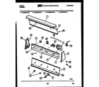 Gibson WA28M4WTFC console and control parts diagram
