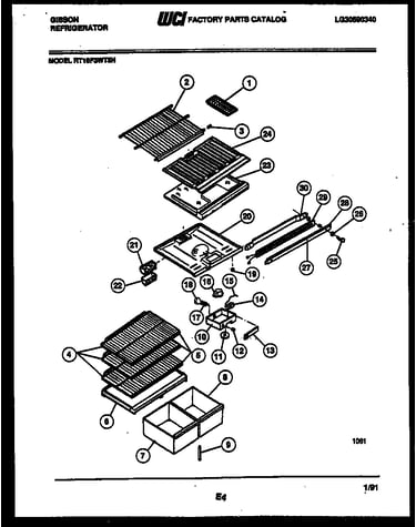 Shelves and supports