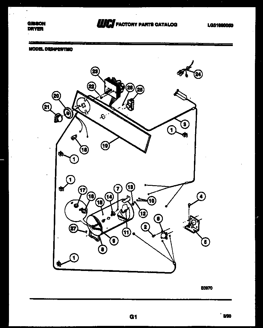 CONSOLE AND CONTROL PARTS