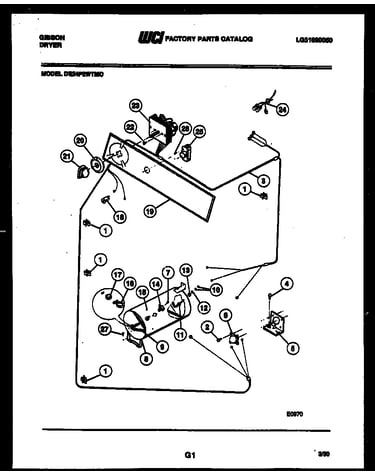 Console and control parts