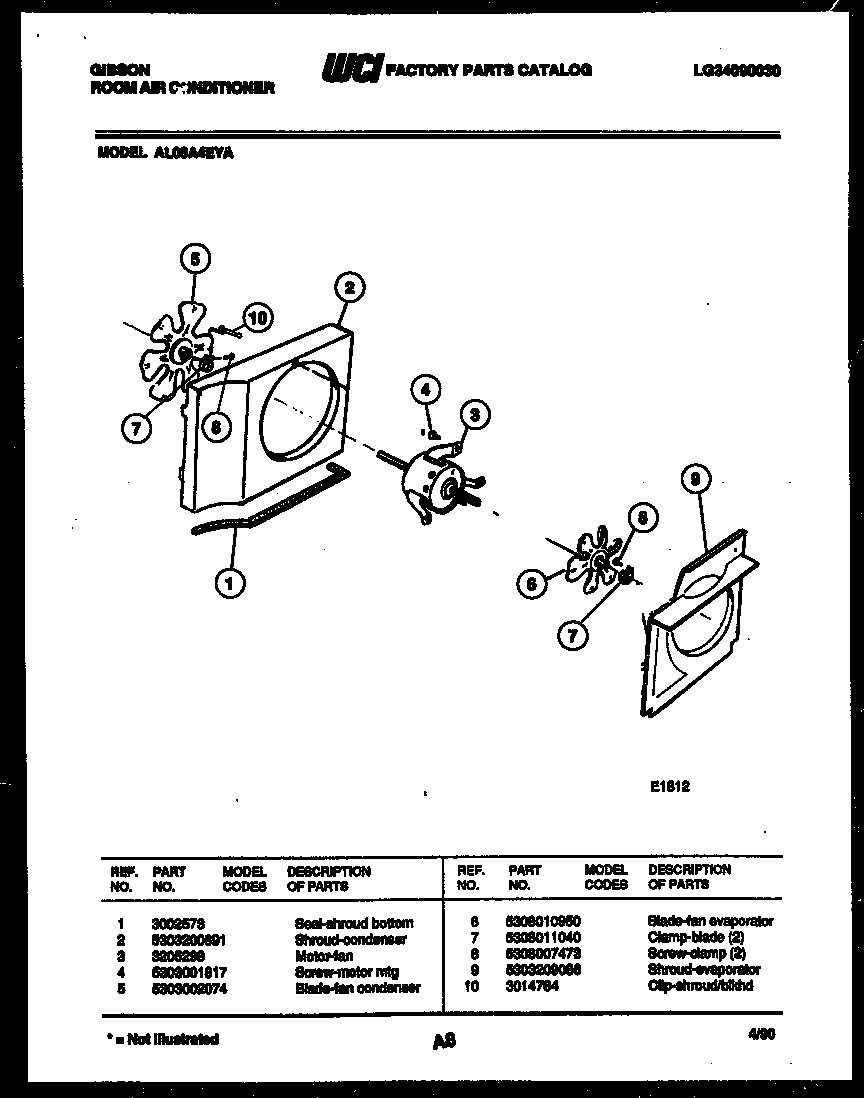 Air handling parts