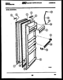 Refrigerator door parts