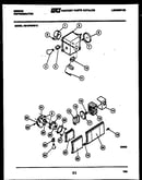 Refrigerator control assembly, damper control assembly and f