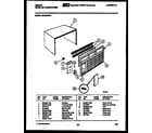 Gibson AM12C5EYA cabinet parts diagram