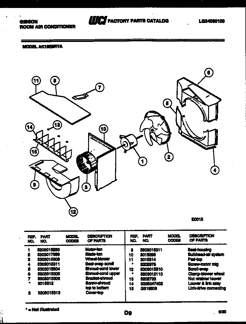 Air handling parts