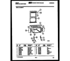Gibson AK18E5RYA cabinet and installation parts diagram