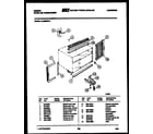 Gibson AL08B5EYA cabinet and installation parts diagram