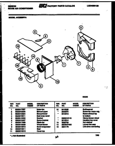 Air handling parts