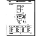 Gibson AK22E5RYA cabinet and installation parts diagram