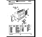 Gibson AL05A5EYA cabinet and installation parts diagram