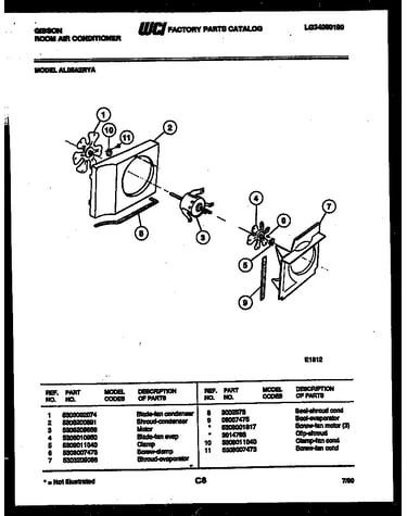 Air handling parts