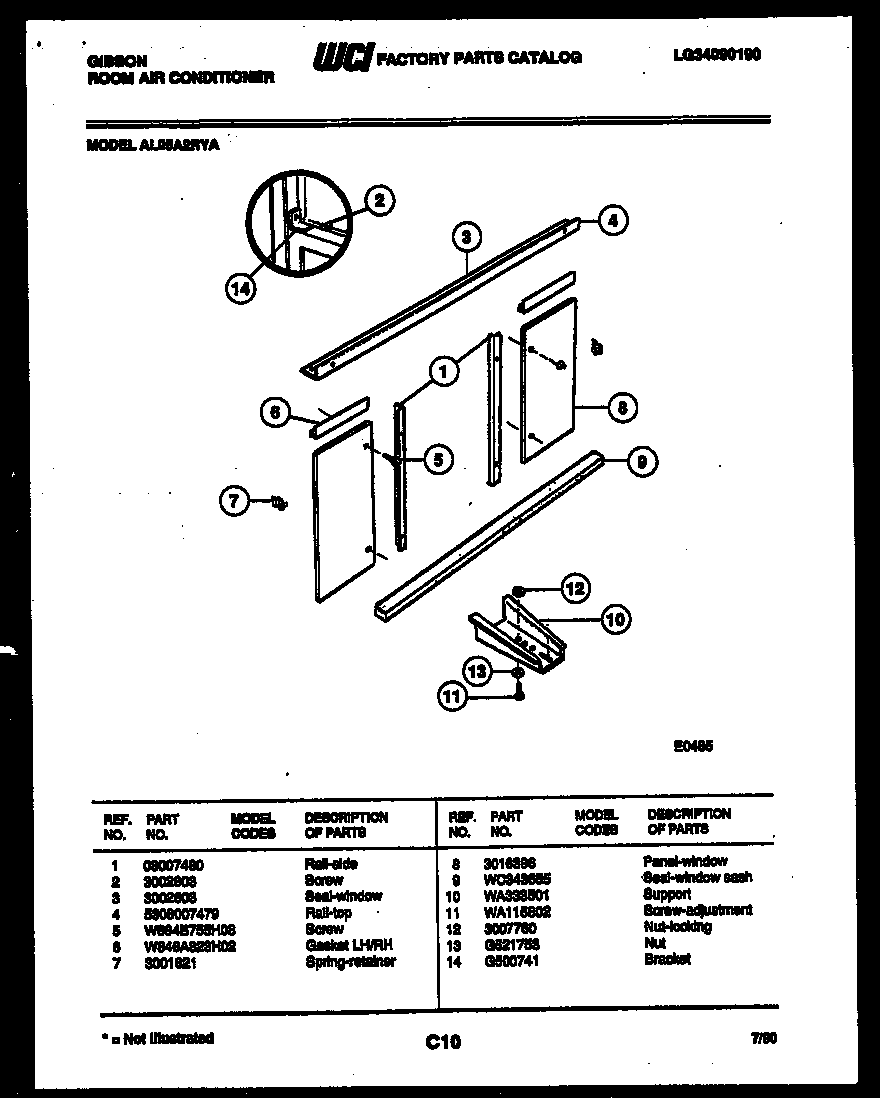 Installation parts
