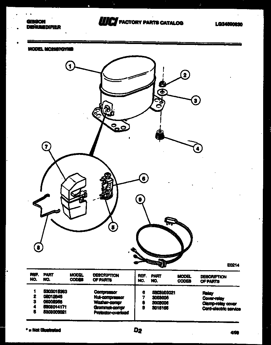 COMPRESSOR PARTS