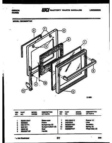 Door parts