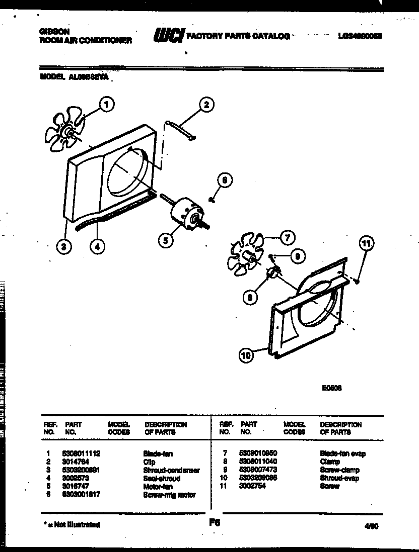 Air handling parts