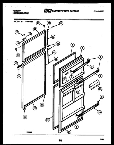 Door parts