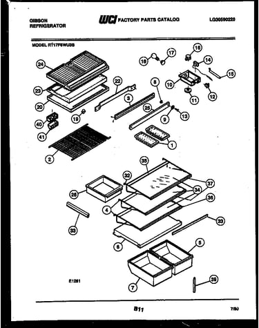 Shelves and supports