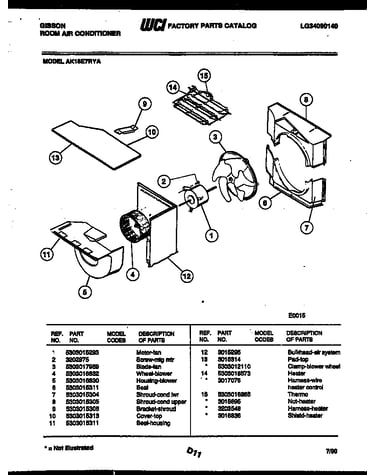 Air handling parts