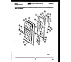 Gibson FV21M8WSFF door parts diagram