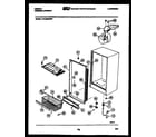 Gibson FV21M8WSFF cabinet parts diagram