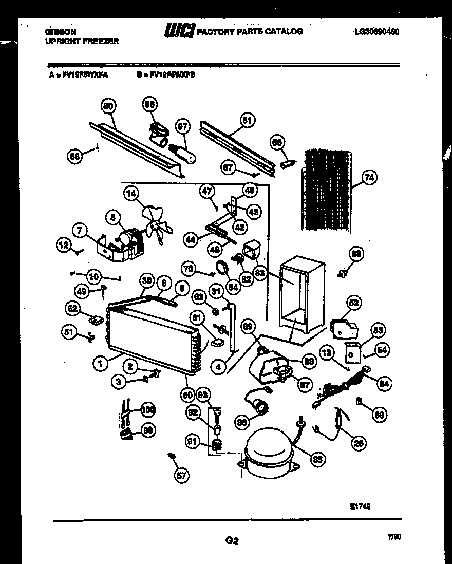 System and automatic defrost parts