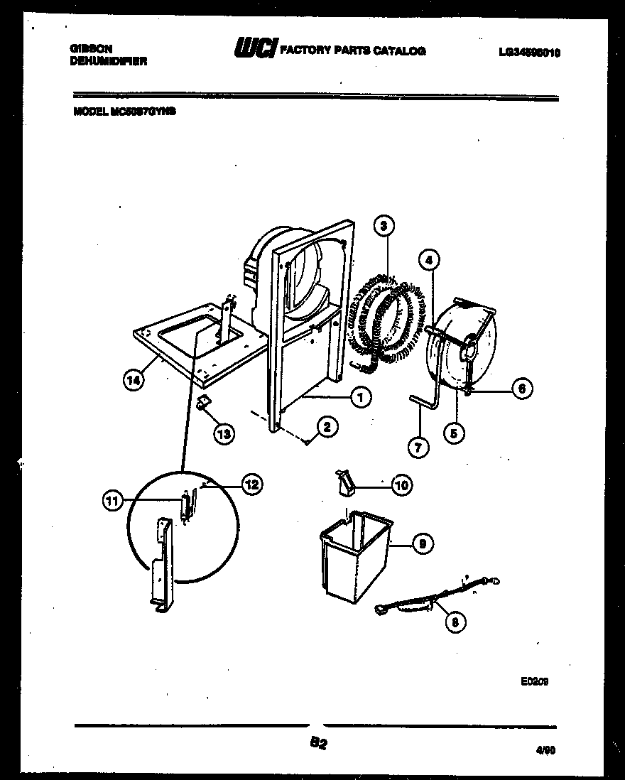 WATER AND CONDENSING PARTS