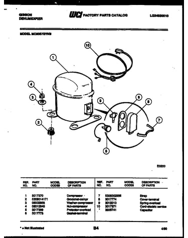 Compressor parts