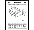 Gibson CGC4S7WUTB drawer parts diagram