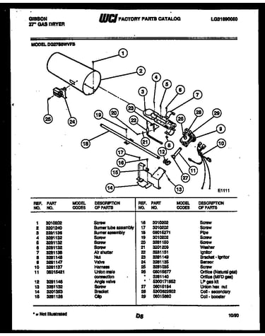 Burner, igniter and valve