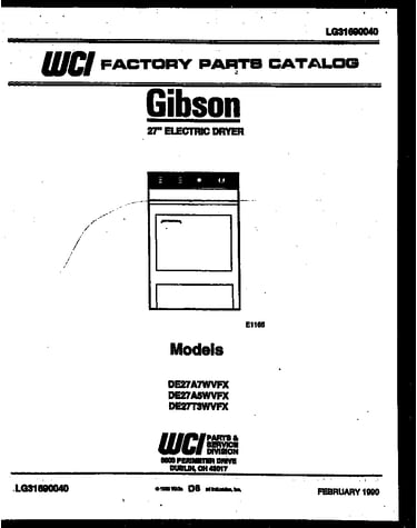 Parts diagram