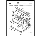 Gibson DE27A5WVFX console and control parts diagram