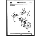 Gibson DE27S6WVFB motor and blower parts diagram